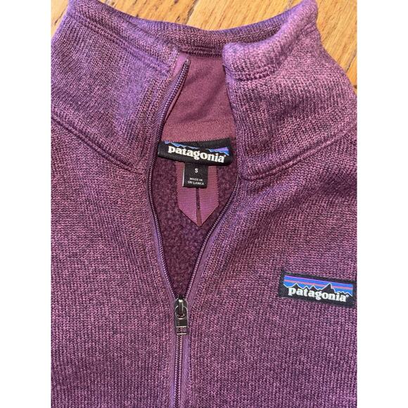 Patagonia small Better Sweater Women's 1/4 Zip Pullover Fleece - Picture 5 of 7
